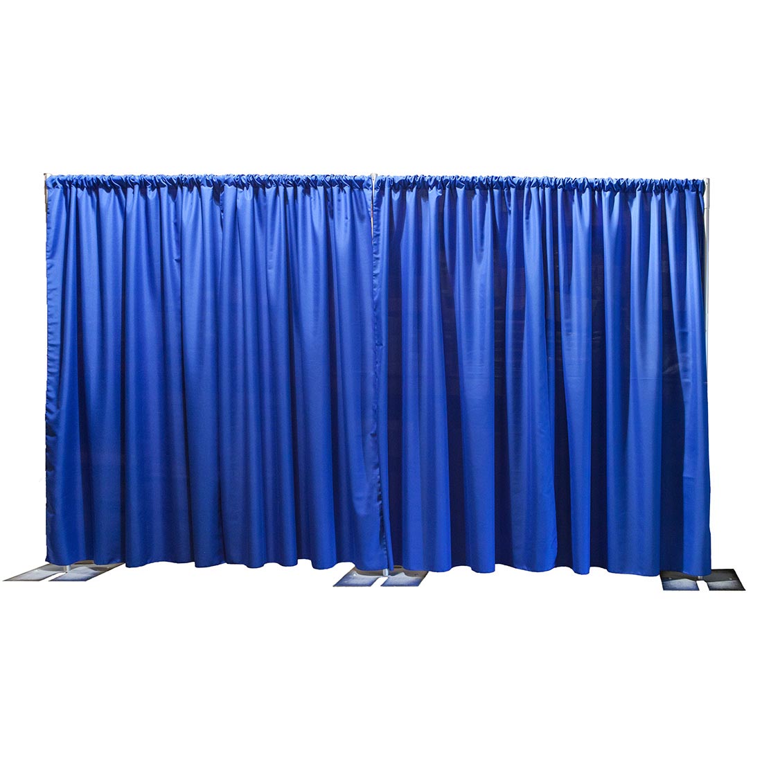 Royal Blue Curtain/Stage Backdrop/Partition Non-FR 8 H x 15 W