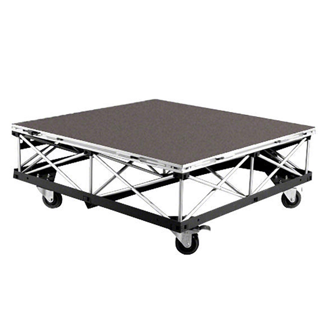 Mobile Roller Base Kit with 2 Locking Wheels, Heavy Duty Mobile