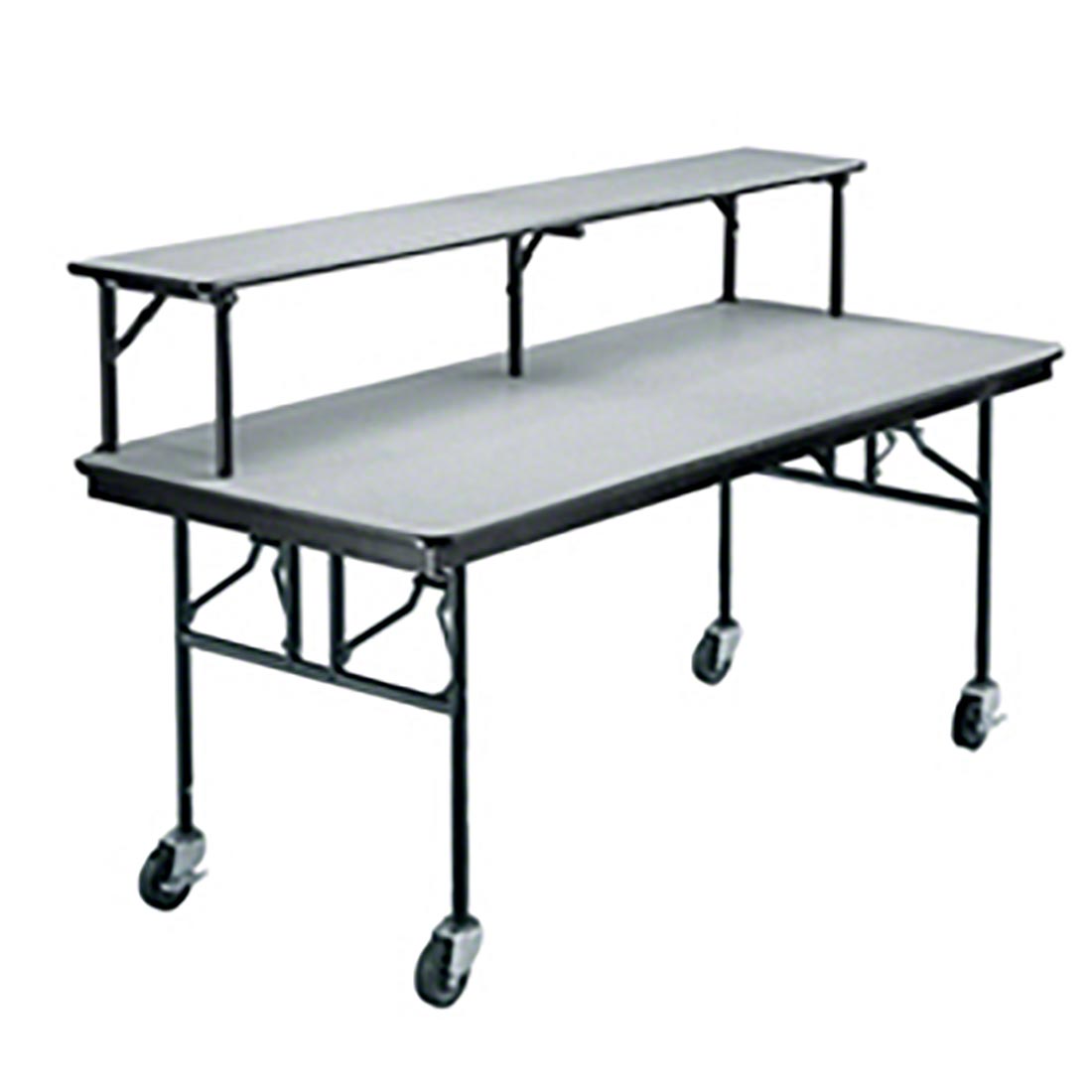 Midwest Folding MB308EF 30x96 Mobile Buffet/Bar Table