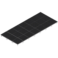 QuickLock Staging 12x28 Indoor/Outdoor Stage System 12x28, 28x12, portable stage platform, portable staging platform, stage deck, stage panel, quicklock, quicklock staging