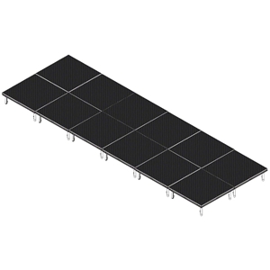 QuickLock Staging 8x24 Indoor/Outdoor Stage System 8x24, 24x8, portable stage platform, portable staging platform, stage deck, stage panel, quicklock, quicklock staging