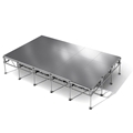 All-Terrain 12'x20' Outdoor Stage System, 24"-48" High, Weatherproof Aluminum