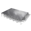 All-Terrain 16'x24' Outdoor Stage System, 24"-48" High, Weatherproof Aluminum