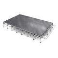 All-Terrain 16'x28' Outdoor Stage System, 24"-48" High, Weatherproof Aluminum