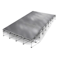 All-Terrain 16'x32' Outdoor Stage System, 24"-48" High, Weatherproof Aluminum