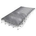 All-Terrain 16'x40' Outdoor Stage System, 24"-48" High, Weatherproof Aluminum