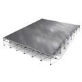 All-Terrain 24'x32' Outdoor Stage System, 24"-48" High, Weatherproof Aluminum