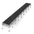 All-Terrain 4'x32' Outdoor Stage System, 24"-48" High, Industrial Finish