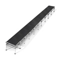 All-Terrain 4'x40' Outdoor Stage System, 24"-48" High, Industrial Finish
