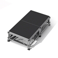 All-Terrain 4'x8' Outdoor Stage System, 24"-48" High, Industrial Finish