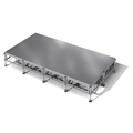 All-Terrain 8'x16' Outdoor Stage System, 24"-48" High, Weatherproof Aluminum