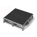 All-Terrain 8'x8' Outdoor Stage System, 24"-48" High, Industrial Finish