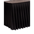 Ameristage 12' Box-Pleat Stage Skirt for 32" High Staging 101 Systems (12'x32")