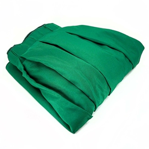 Ameristage Box-Pleat Stage Skirt, 8x25" Hunter Green (Overstock) portable stage skirting, velcro, hook and loop, 8x25, 8 x 25, 25 inch stage skirt, clearance, sale, hunter green, overstock