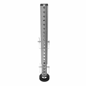 Biljax AS2100 Adjustable-Height Stage Leg Set, 18"-28" adjustable height stage leg, telescopic stage legs