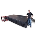 TotalPackage™ Lightweight Portable Stage Kit, 8'x16' 