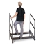QuickLock Staging 2-Step Fixed Stairs with Handrails for 24" High Stage - QLSTAIR2