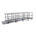 Universal Straight ADA Wheelchair Ramp for 16" High Stages