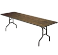 Midwest Folding 830E 30"x96" Folding Table, Plywood