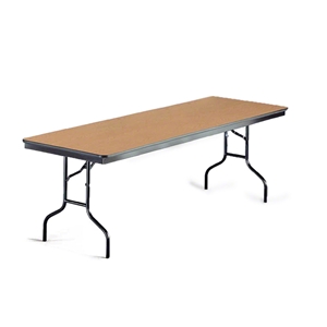 Midwest Folding 830EF 30"x96" Folding Table, Laminate midwest folding, ef series, 830ef, rectangle, folding table, 96x30, 30x96, 30x96x30, laminate