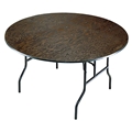 Midwest Folding R60E 60" Round Folding Table, Plywood