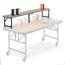 Midwest Folding 12"x96" Riser Shelf for Mobile Utility Table, Laminate - MFP-SB128EF