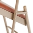 National Public Seating 1203 Vinyl Premium Folding Chair, Honey Brown/Beige (Pack of 4) - NPS-1203