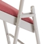 National Public Seating 2308 Fabric Premium Triple Brace Folding Chair, Majestic Cabernet (Pack of 4) - NPS-2308