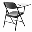 National Public Seating 5210R Tablet Arm Folding Chair, Right Arm, Black (Pack of 2) - NPS-5210R