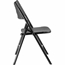 National Public Seating 610 Plastic Folding Chair, Black (Pack of 4) - NPS-610