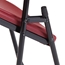 National Public Seating 818 Premium Lightweight Plastic Folding Chair, Burgundy (Pack of 4) - NPS-818