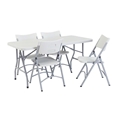 National Public Seating 30"x60" Folding Table & Chairs Package