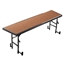 National Public Seating RT24HB Tapered Standing Choral Riser, Hardboard, 24" High - NPS-RT24HB