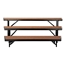 National Public Seating RT3LHB 3-Level Tapered Standing Choral Riser, Hardboard - NPS-RT3LHB