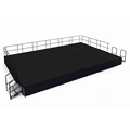 National Public Seating 16'x24' Portable Stage Kit - 24" High, Carpet