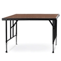 National Public Seating TFXS48482432HB TransFix 4'x4' Stage Panel,  24"-32" Height Adjustable, Hardboard