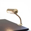 Oklahoma Sound BRL Clip-on Brass Reading Light for Lecterns - OS-BRL