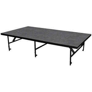 Staging 101 4x8 Stage Panel, 24"-32" High portable staging platform, stage deck, dual height, adjustable height