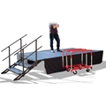 TotalPackage™ Dual-Height Portable Stage Kit, 8'x12'