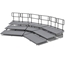 Staging 101 3-Tier Seated Riser System - 24' Long (fits 36 Chairs) - SWS-3SR
