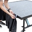 Ameristage 12' Box-Pleat Stage Skirt for 24" High Staging 101 Systems (12'x24") - AMSK12X24Black