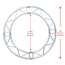 ProX F32 I-Beam Circle Truss Package - 2 Meters - PRX-XT-CH656-4X90