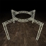 ProX EXPO 22'x22' Trade Show X-Cross Circle Top Booth F34 Square Truss Package - PRX-XTP-CS2222-11