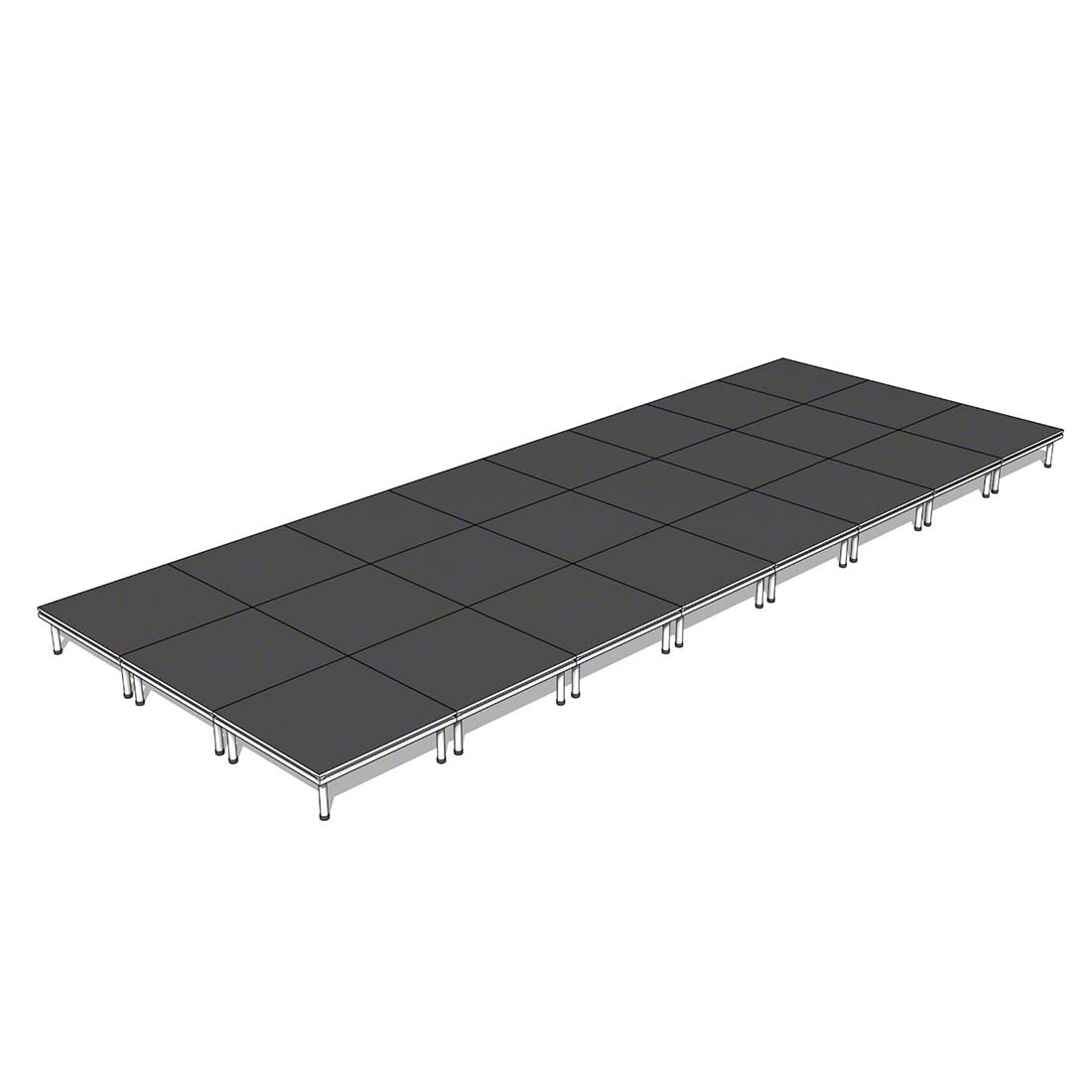 QuickLock Staging 12'x32' Indoor/Outdoor Stage System QLSTAGE1232