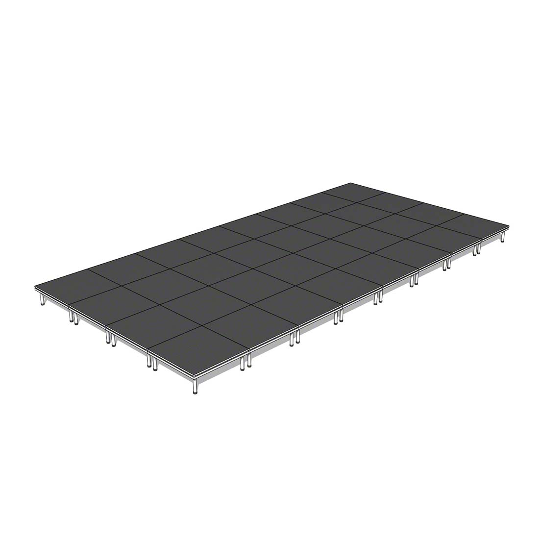 QuickLock Staging 16'x32' Indoor/Outdoor Stage System QLSTAGE1632
