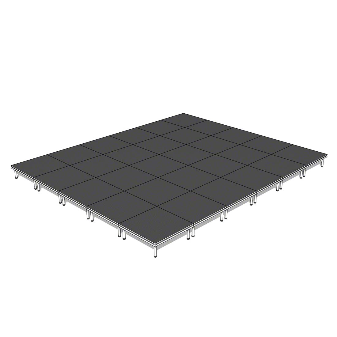 QuickLock Staging 20'x24' Indoor/Outdoor Stage System QLSTAGE2024