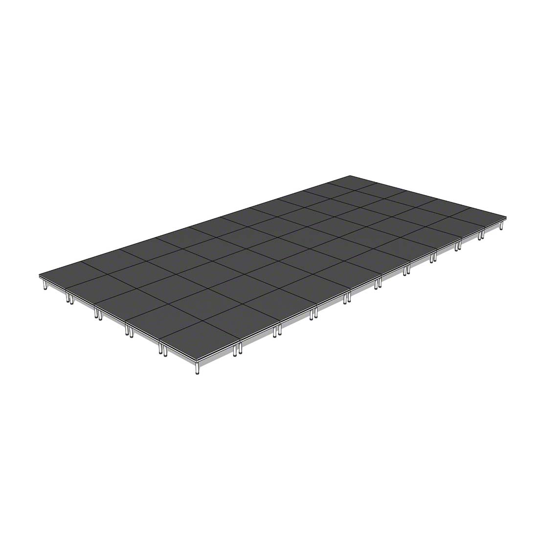 QuickLock Staging 20'x40' Indoor/Outdoor Stage System QLSTAGE2040