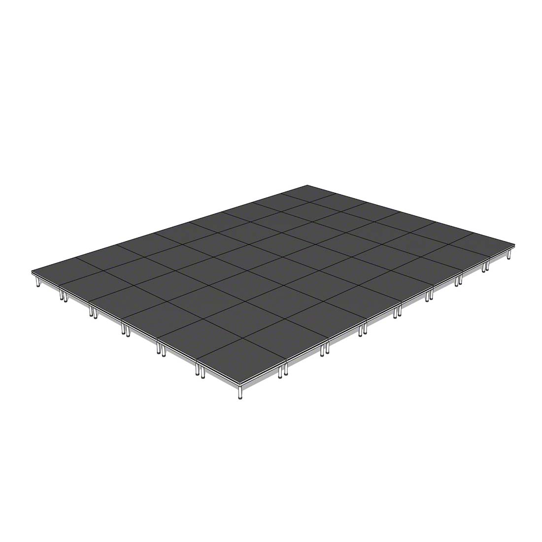 QuickLock Staging 24'x32' Indoor/Outdoor Stage System QLSTAGE2432