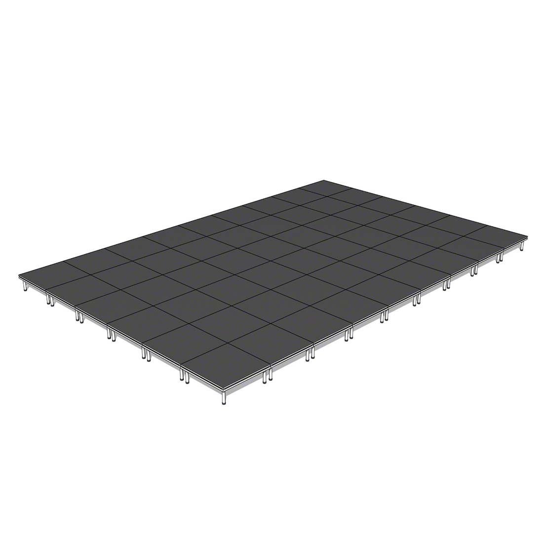 QuickLock Staging 24'x36' Indoor/Outdoor Stage System QLSTAGE2436