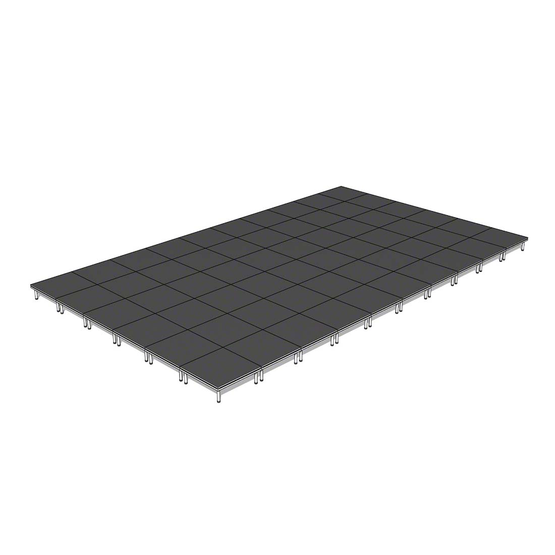 QuickLock Staging 24'x40' Indoor/Outdoor Stage System QLSTAGE2440